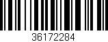 Código de barras (EAN, GTIN, SKU, ISBN): '36172284'