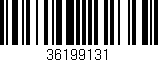Código de barras (EAN, GTIN, SKU, ISBN): '36199131'