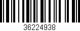 Código de barras (EAN, GTIN, SKU, ISBN): '36224938'