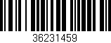 Código de barras (EAN, GTIN, SKU, ISBN): '36231459'