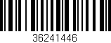 Código de barras (EAN, GTIN, SKU, ISBN): '36241446'