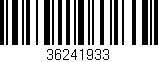Código de barras (EAN, GTIN, SKU, ISBN): '36241933'