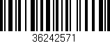Código de barras (EAN, GTIN, SKU, ISBN): '36242571'