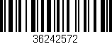 Código de barras (EAN, GTIN, SKU, ISBN): '36242572'