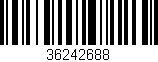 Código de barras (EAN, GTIN, SKU, ISBN): '36242688'