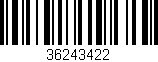 Código de barras (EAN, GTIN, SKU, ISBN): '36243422'