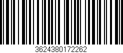 Código de barras (EAN, GTIN, SKU, ISBN): '3624380172262'