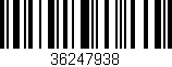 Código de barras (EAN, GTIN, SKU, ISBN): '36247938'