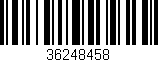 Código de barras (EAN, GTIN, SKU, ISBN): '36248458'