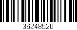 Código de barras (EAN, GTIN, SKU, ISBN): '36248520'