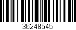Código de barras (EAN, GTIN, SKU, ISBN): '36248545'
