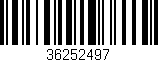 Código de barras (EAN, GTIN, SKU, ISBN): '36252497'