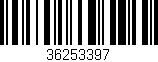 Código de barras (EAN, GTIN, SKU, ISBN): '36253397'
