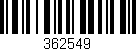 Código de barras (EAN, GTIN, SKU, ISBN): '362549'