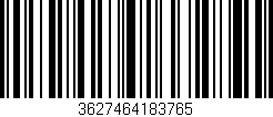 Código de barras (EAN, GTIN, SKU, ISBN): '3627464183765'