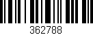 Código de barras (EAN, GTIN, SKU, ISBN): '362788'