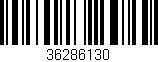 Código de barras (EAN, GTIN, SKU, ISBN): '36286130'