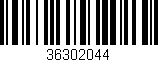 Código de barras (EAN, GTIN, SKU, ISBN): '36302044'