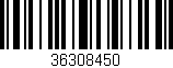 Código de barras (EAN, GTIN, SKU, ISBN): '36308450'