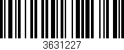 Código de barras (EAN, GTIN, SKU, ISBN): '3631227'