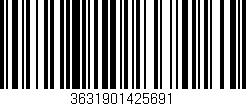 Código de barras (EAN, GTIN, SKU, ISBN): '3631901425691'