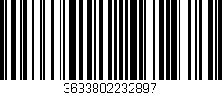 Código de barras (EAN, GTIN, SKU, ISBN): '3633802232897'