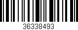 Código de barras (EAN, GTIN, SKU, ISBN): '36338493'