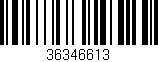 Código de barras (EAN, GTIN, SKU, ISBN): '36346613'