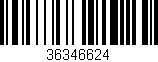 Código de barras (EAN, GTIN, SKU, ISBN): '36346624'