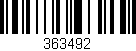 Código de barras (EAN, GTIN, SKU, ISBN): '363492'