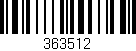Código de barras (EAN, GTIN, SKU, ISBN): '363512'