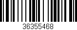 Código de barras (EAN, GTIN, SKU, ISBN): '36355468'