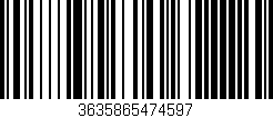 Código de barras (EAN, GTIN, SKU, ISBN): '3635865474597'