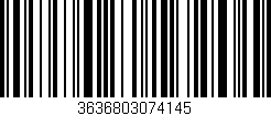 Código de barras (EAN, GTIN, SKU, ISBN): '3636803074145'