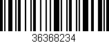 Código de barras (EAN, GTIN, SKU, ISBN): '36368234'