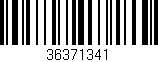 Código de barras (EAN, GTIN, SKU, ISBN): '36371341'
