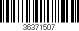 Código de barras (EAN, GTIN, SKU, ISBN): '36371507'