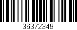 Código de barras (EAN, GTIN, SKU, ISBN): '36372349'