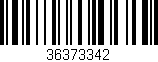 Código de barras (EAN, GTIN, SKU, ISBN): '36373342'