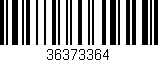 Código de barras (EAN, GTIN, SKU, ISBN): '36373364'