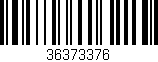 Código de barras (EAN, GTIN, SKU, ISBN): '36373376'