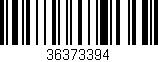 Código de barras (EAN, GTIN, SKU, ISBN): '36373394'