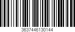 Código de barras (EAN, GTIN, SKU, ISBN): '3637446130144'