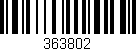 Código de barras (EAN, GTIN, SKU, ISBN): '363802'