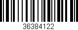 Código de barras (EAN, GTIN, SKU, ISBN): '36384122'