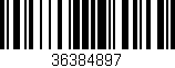 Código de barras (EAN, GTIN, SKU, ISBN): '36384897'