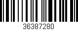 Código de barras (EAN, GTIN, SKU, ISBN): '36387280'