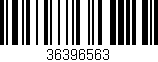 Código de barras (EAN, GTIN, SKU, ISBN): '36396563'