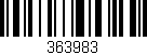 Código de barras (EAN, GTIN, SKU, ISBN): '363983'