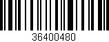 Código de barras (EAN, GTIN, SKU, ISBN): '36400480'